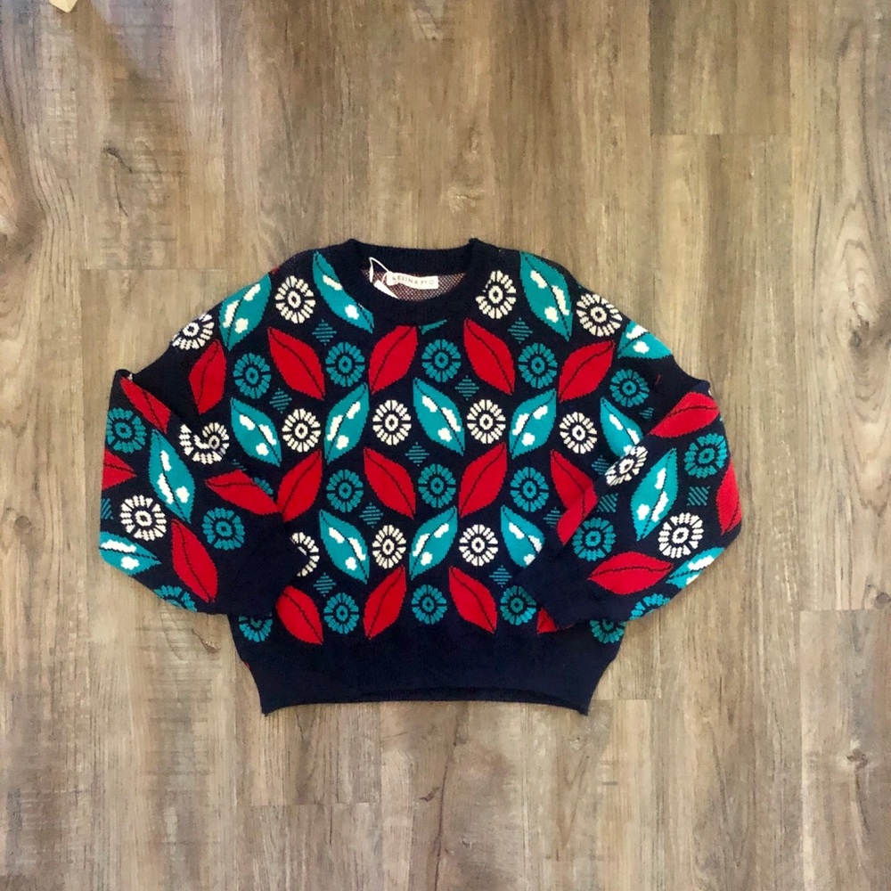 HP  🎉 NWT Rejina Pyo Ballon Sleeve Sweater - Picture 2 of 11